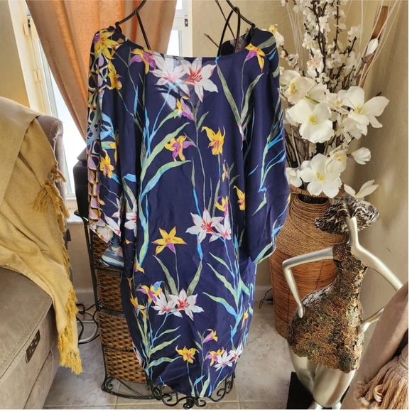 Trina Turk Blue Swim Coverup - Picture 6 of 6